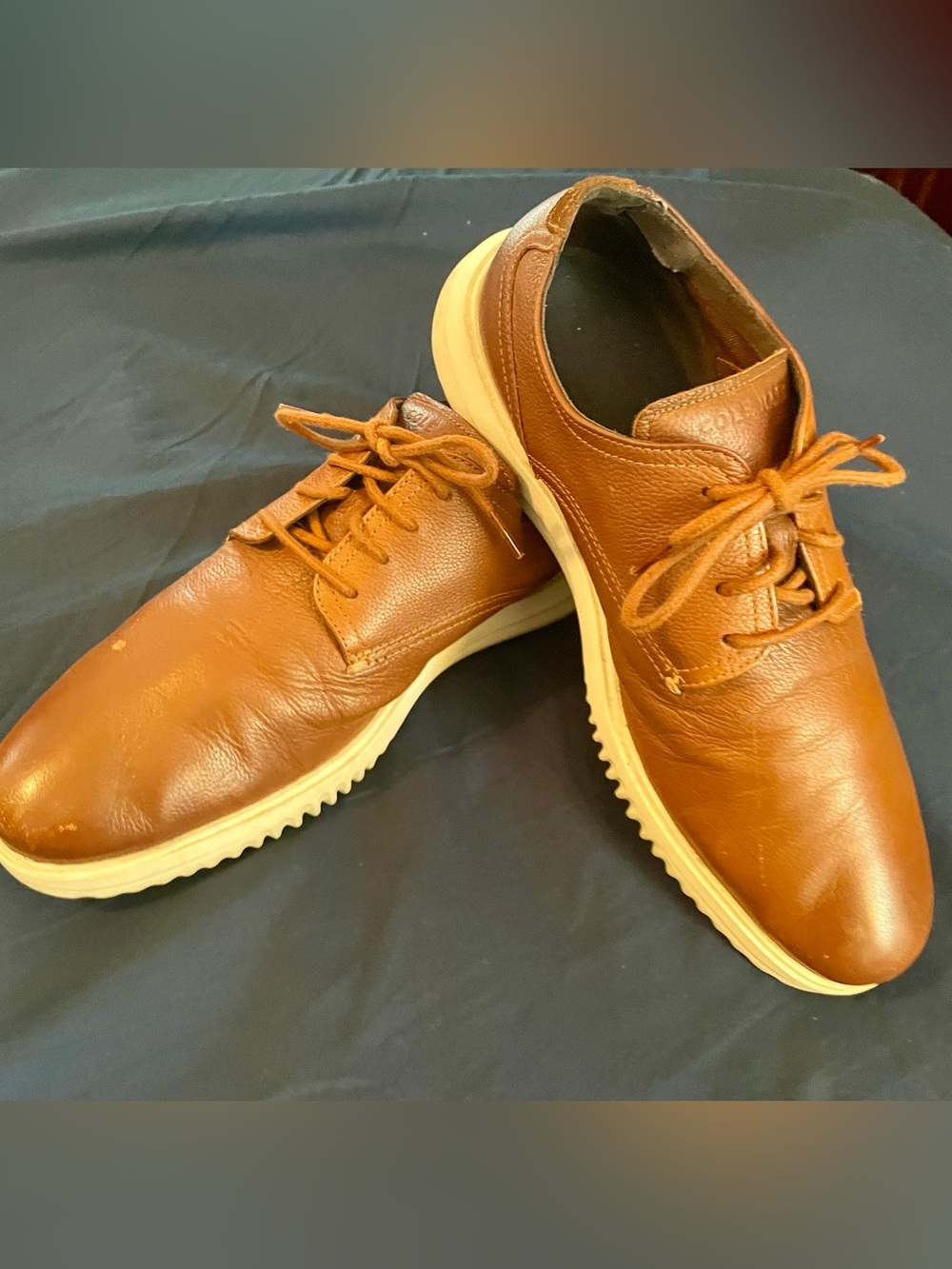 Cole Haan Men's Casual Leather Lace-Up Shoes in Brown